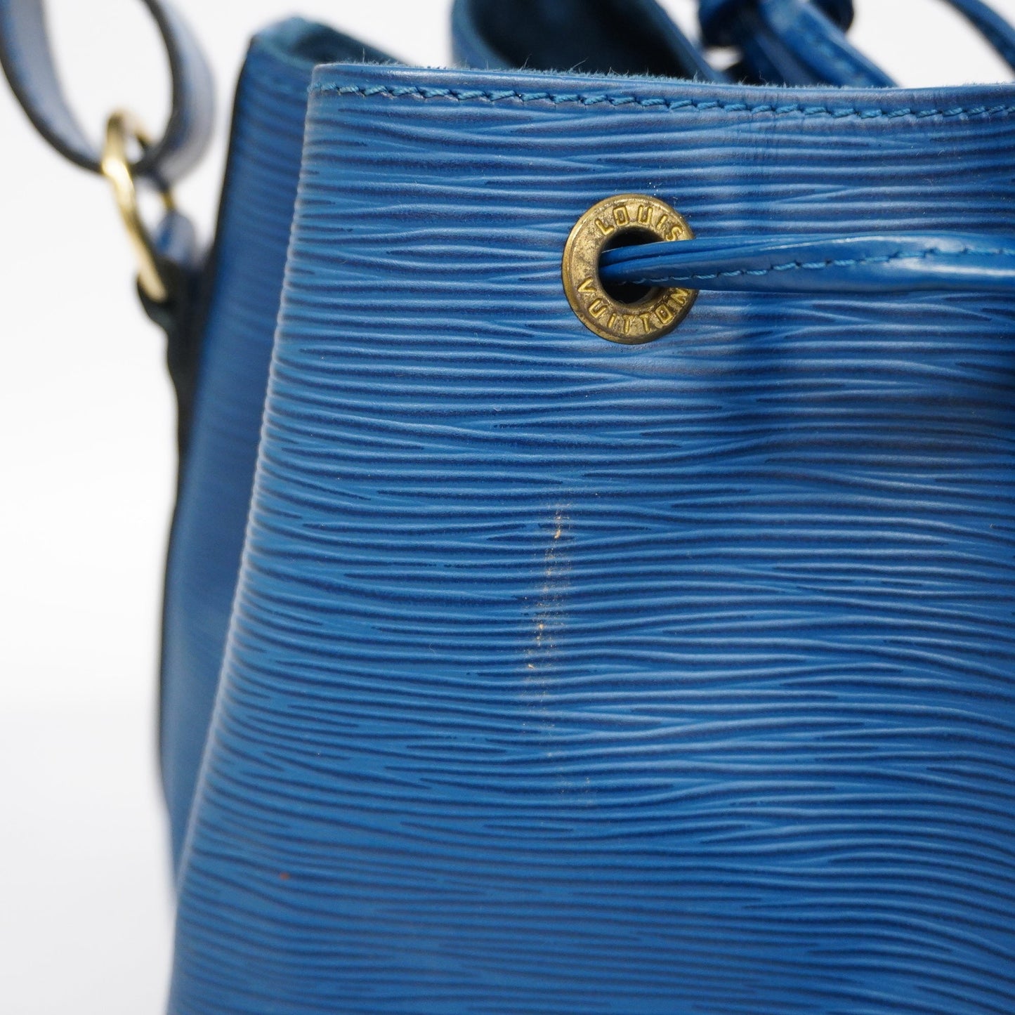 Louis Vuitton Epi Petit Noe M44105 Women's Shoulder Bag Toledo Blue
