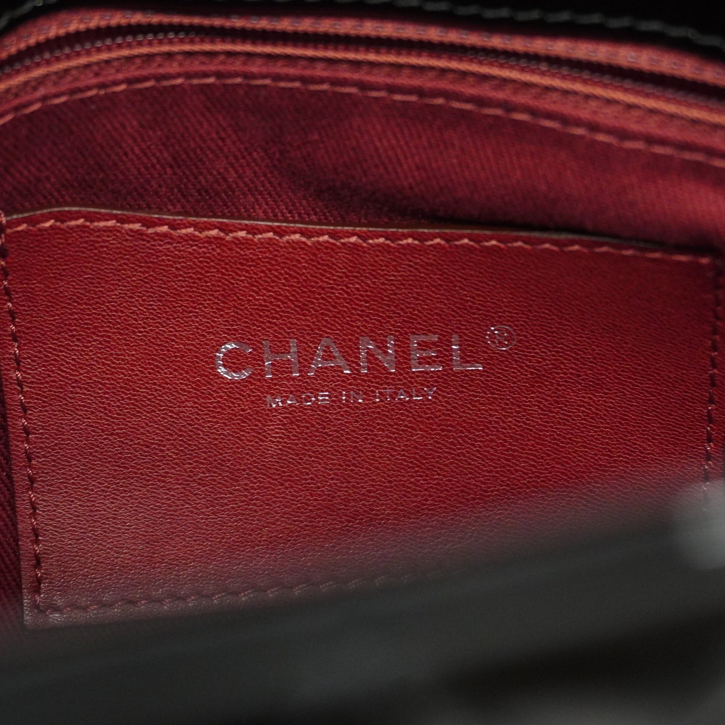CHANEL Matelasse Shoulder Bag Chain Shoulder Women's Patent Leather Black
