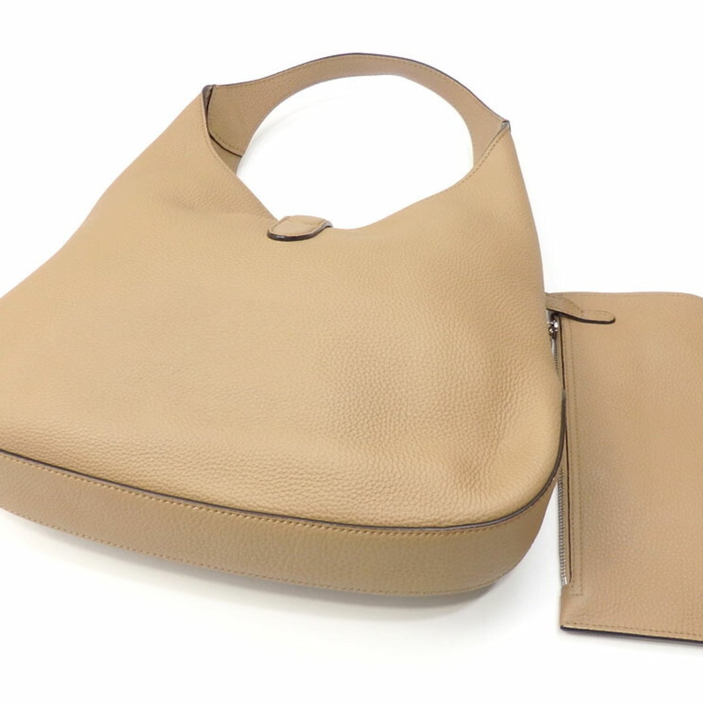 Gucci Shoulder Bag Jackie Ladies Brown Leather 365458