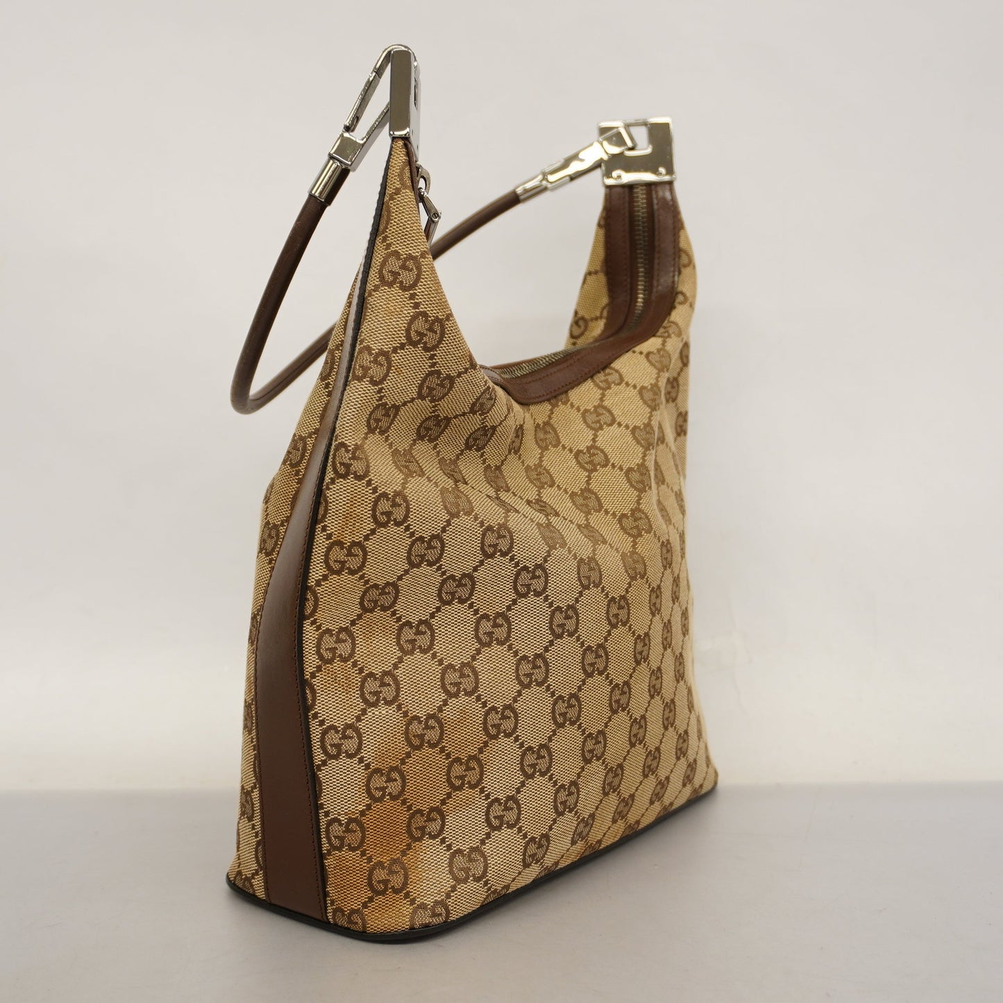 Gucci Shoulder Bag Shoulder Bag 001 4231 Women's GG Canvas Beige,Brown
