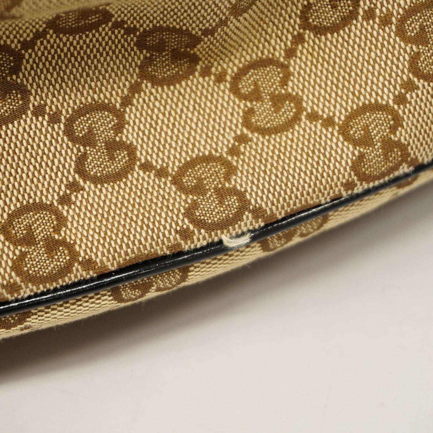GUCCIAuth Shoulder Bag 203927 Women's GG Canvas Shoulder Bag Beige,Black