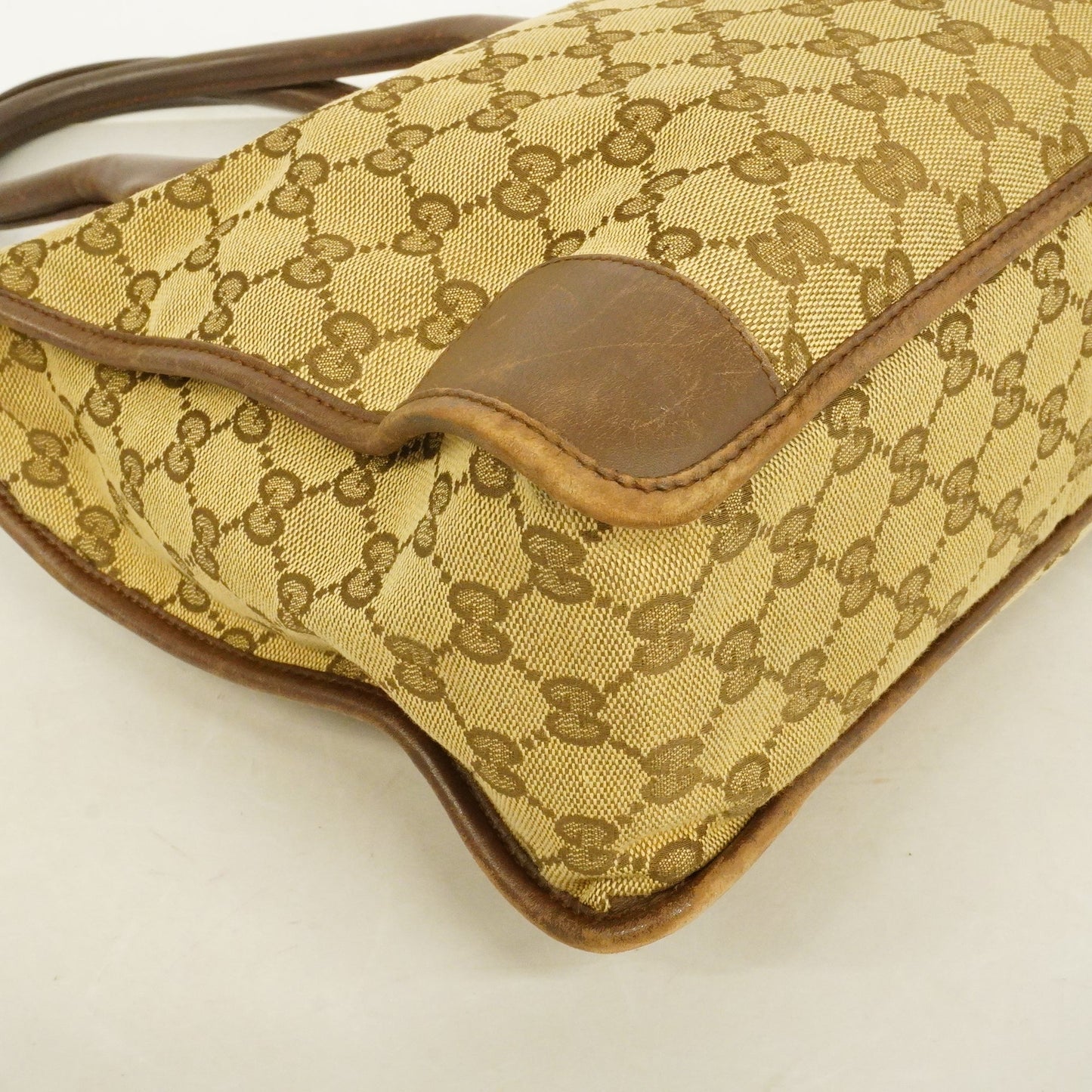 Gucci GG Canvas Handbag 000 0855 Women's GG Canvas Handbag,Tote Bag Beige,Brown