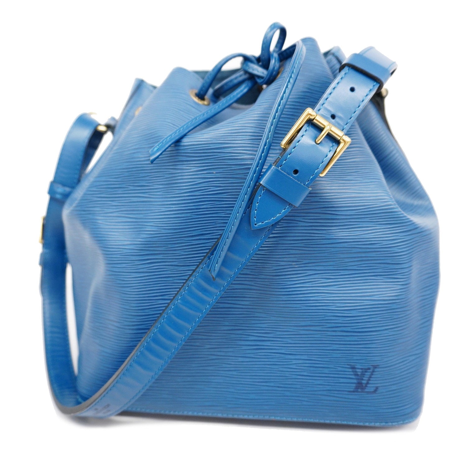 Louis Vuitton Epi Petit Noe M44105 Women's Shoulder Bag Toledo Blue