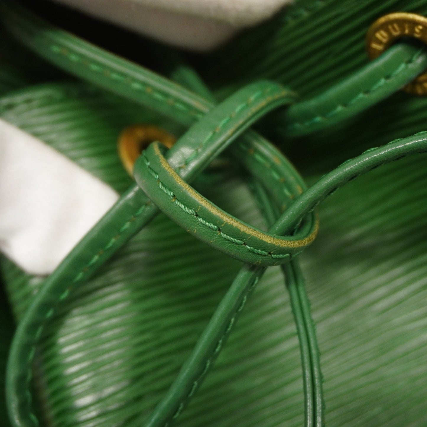 Louis Vuitton Epi Petit Noe M44104 Women's Shoulder Bag Borneo Green