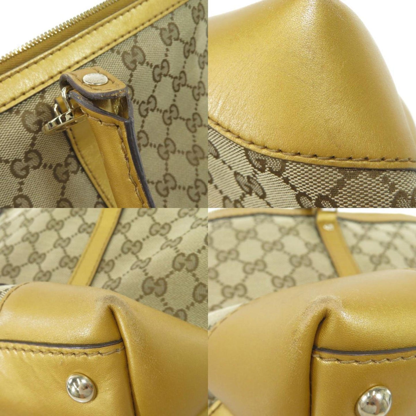 Gucci 2570639 GG Tote Bag Canvas Ladies