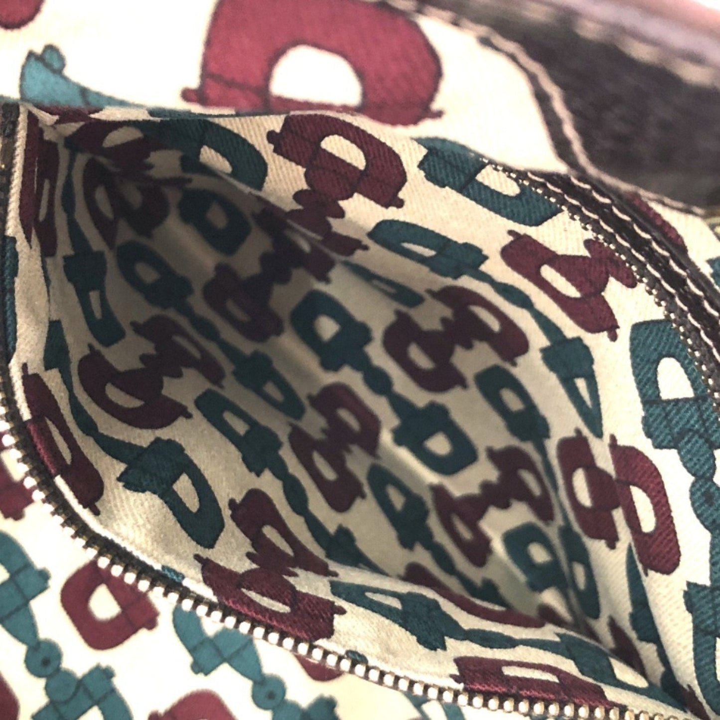 GUCCI shoulder bag GG pattern hand 163288 suede leather brown gold hardware ladies
