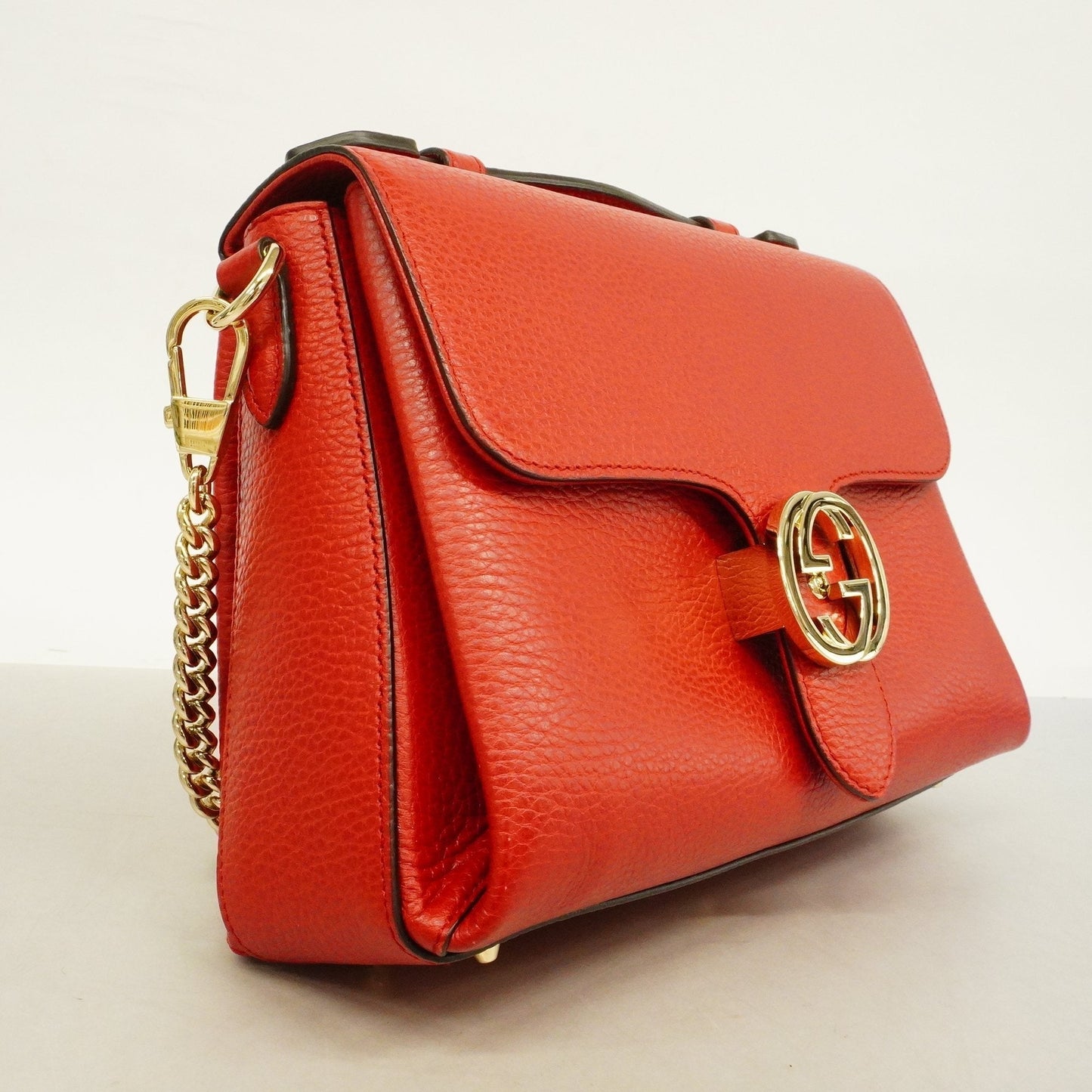 Gucci 2way Bag Interlocking G 2way Bag Interlocking G 510302 Women's Leathe