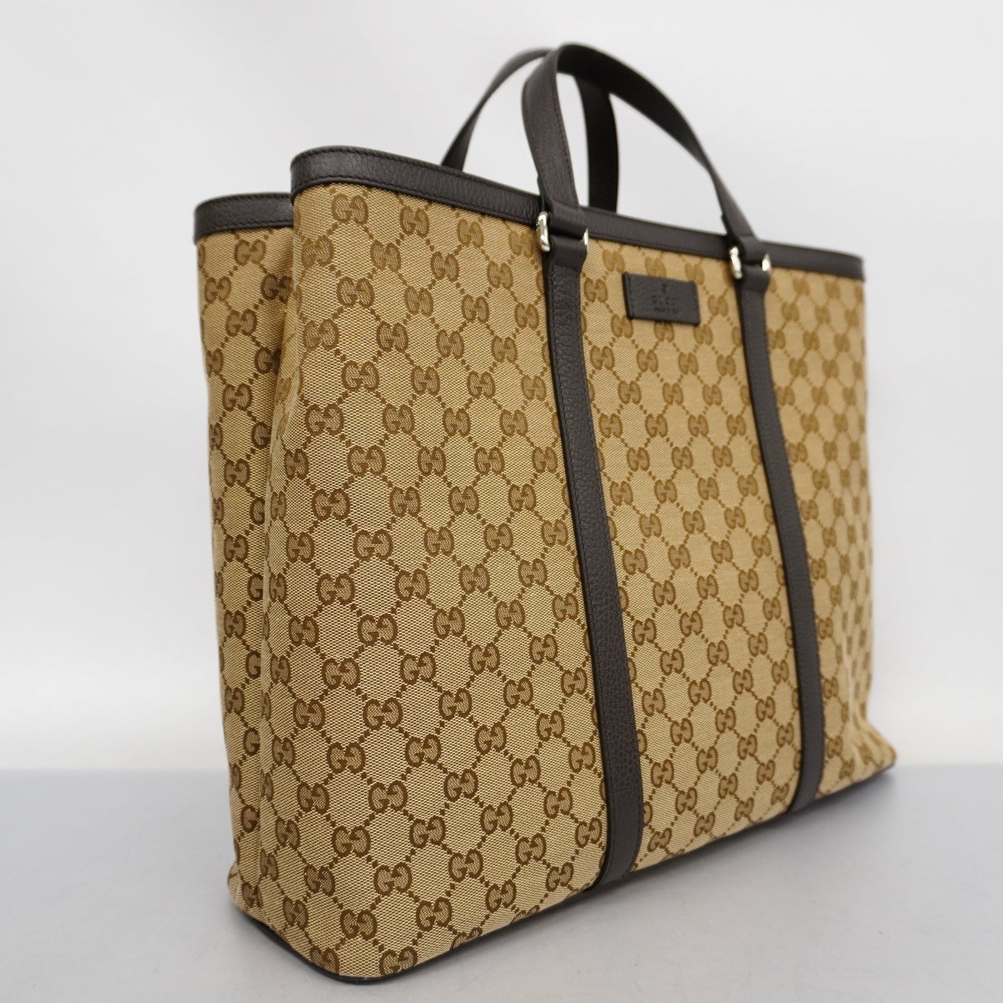Gucci GG Canvas 2way Bag 449169 GG Canvas HandBag,Shoulder Bag Beige,Brown