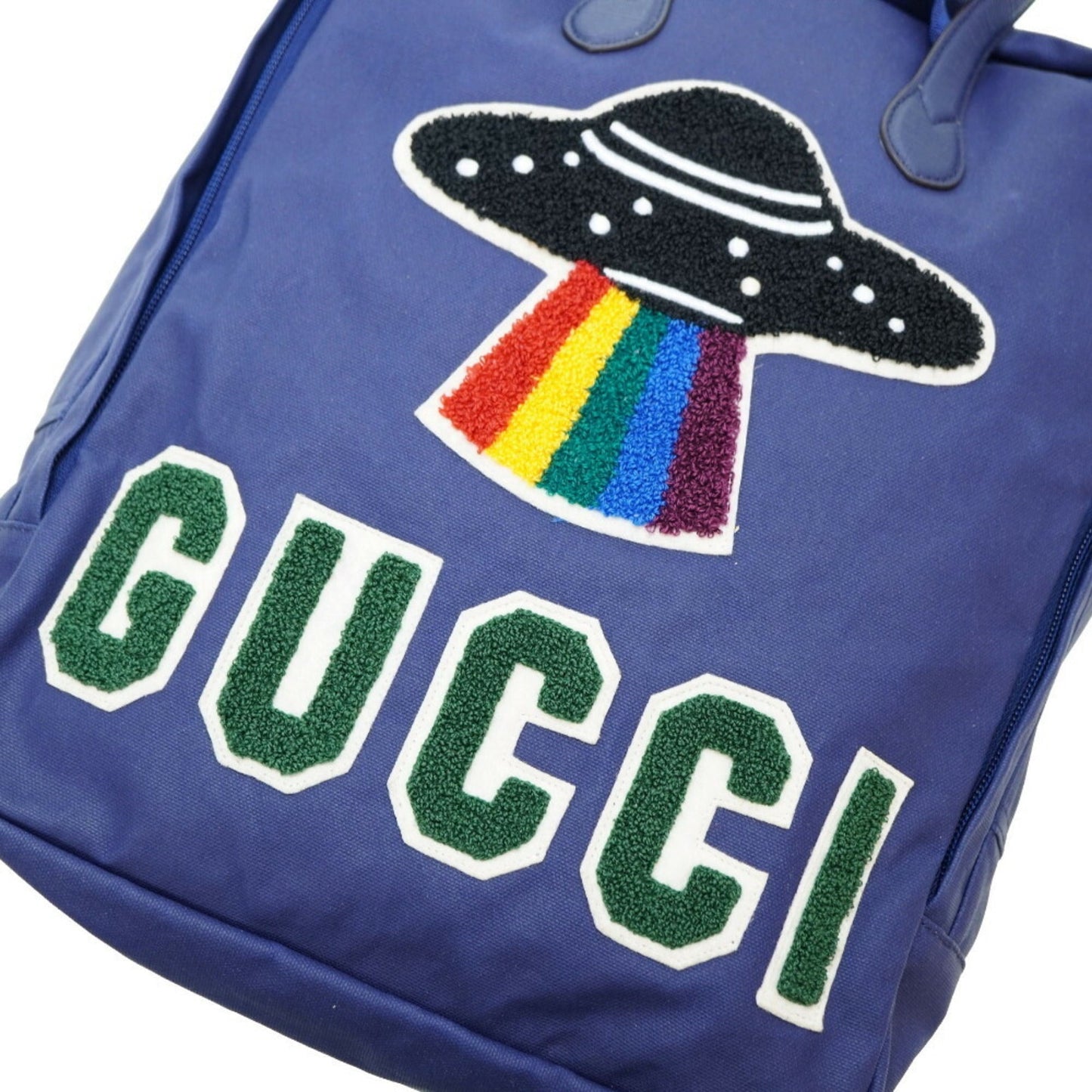 Gucci x Ron Herman Collaboration Sendagaya Limited Backpack 2017 Collection 477875 Blue