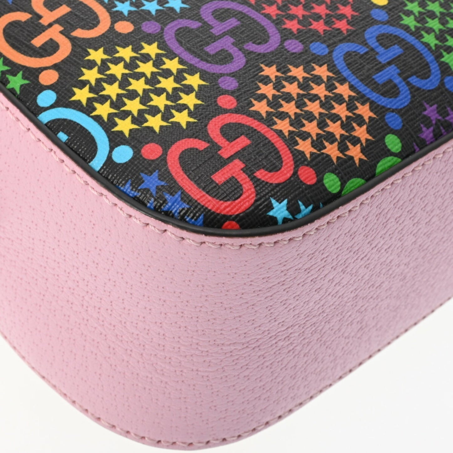 GUCCI GG Psychedelic Pink/Multicolor 574886 Women's PVC Shoulder Bag