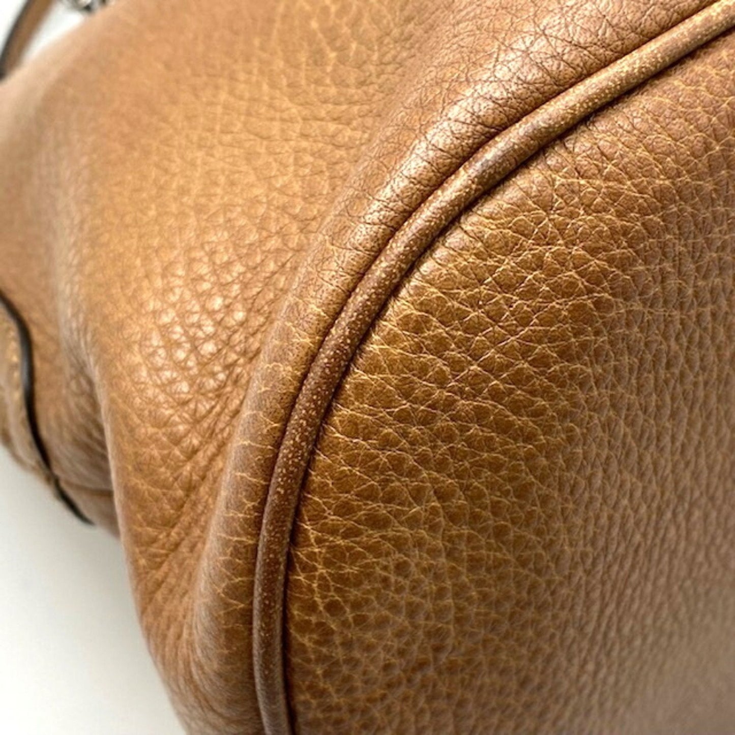 Gucci 2WAY shoulder Bag leather brown 420023 handBag outlet