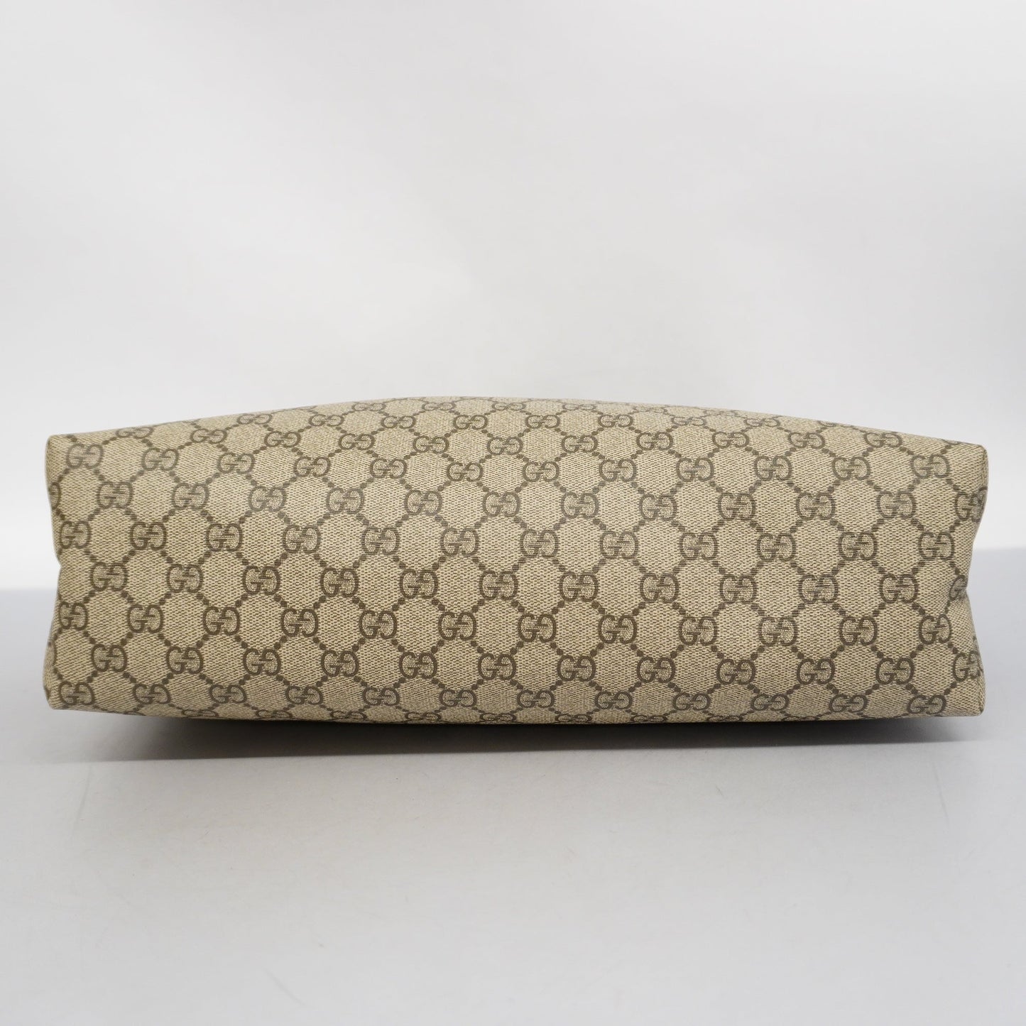 Gucci Sherry Line 211134 Women's GG Supreme Tote Bag Beige