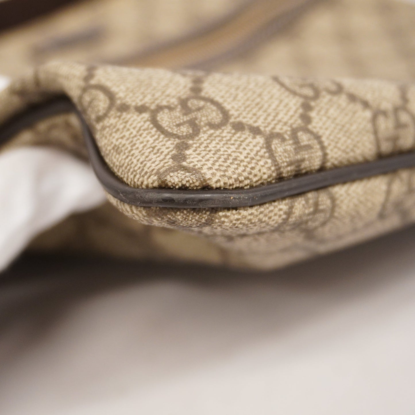 GUCCI GG Supreme 295257 Women's Shoulder Bag Beige,Brown