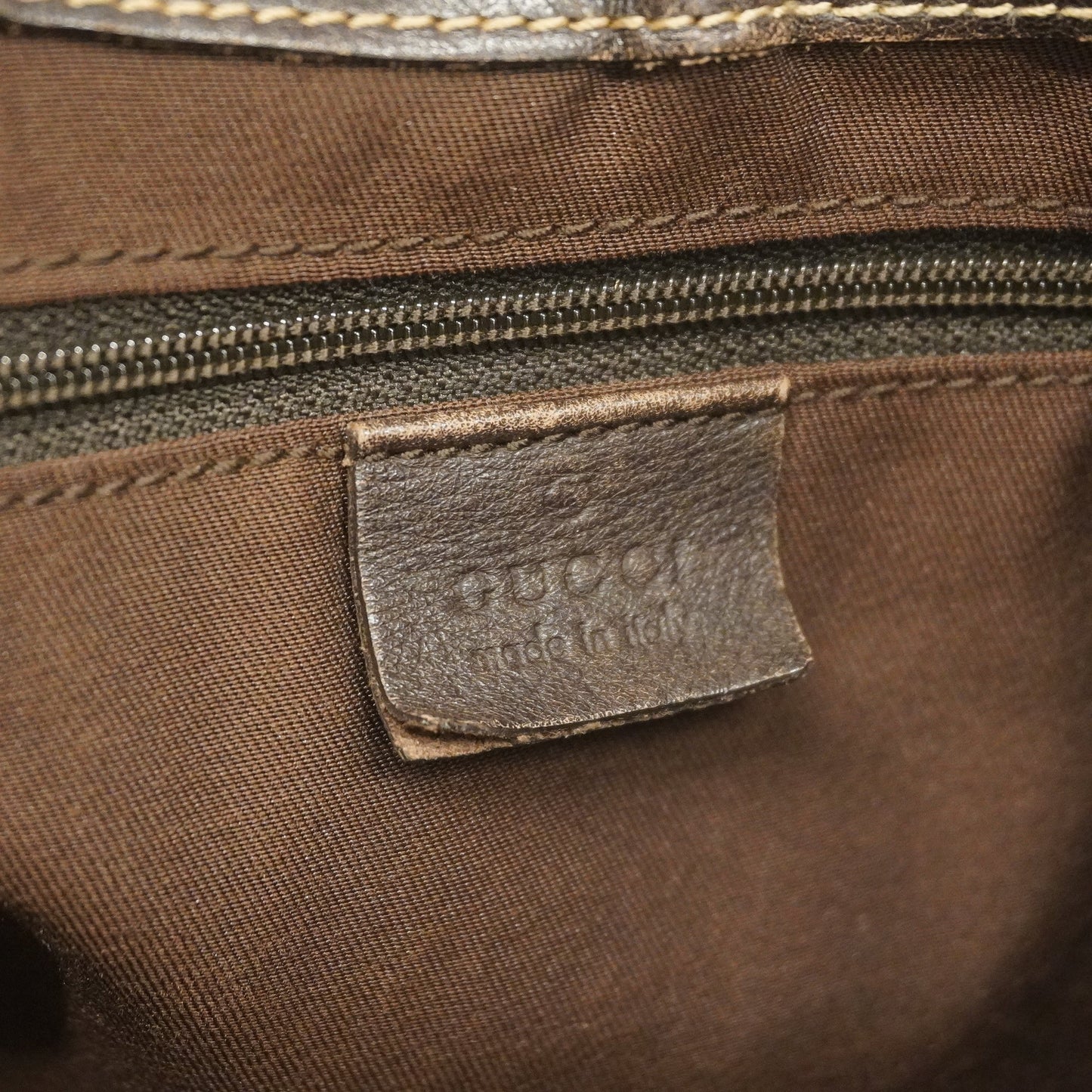 GUCCI GG Canvas Abby 189835 Women's Tote Bag Beige,Brown