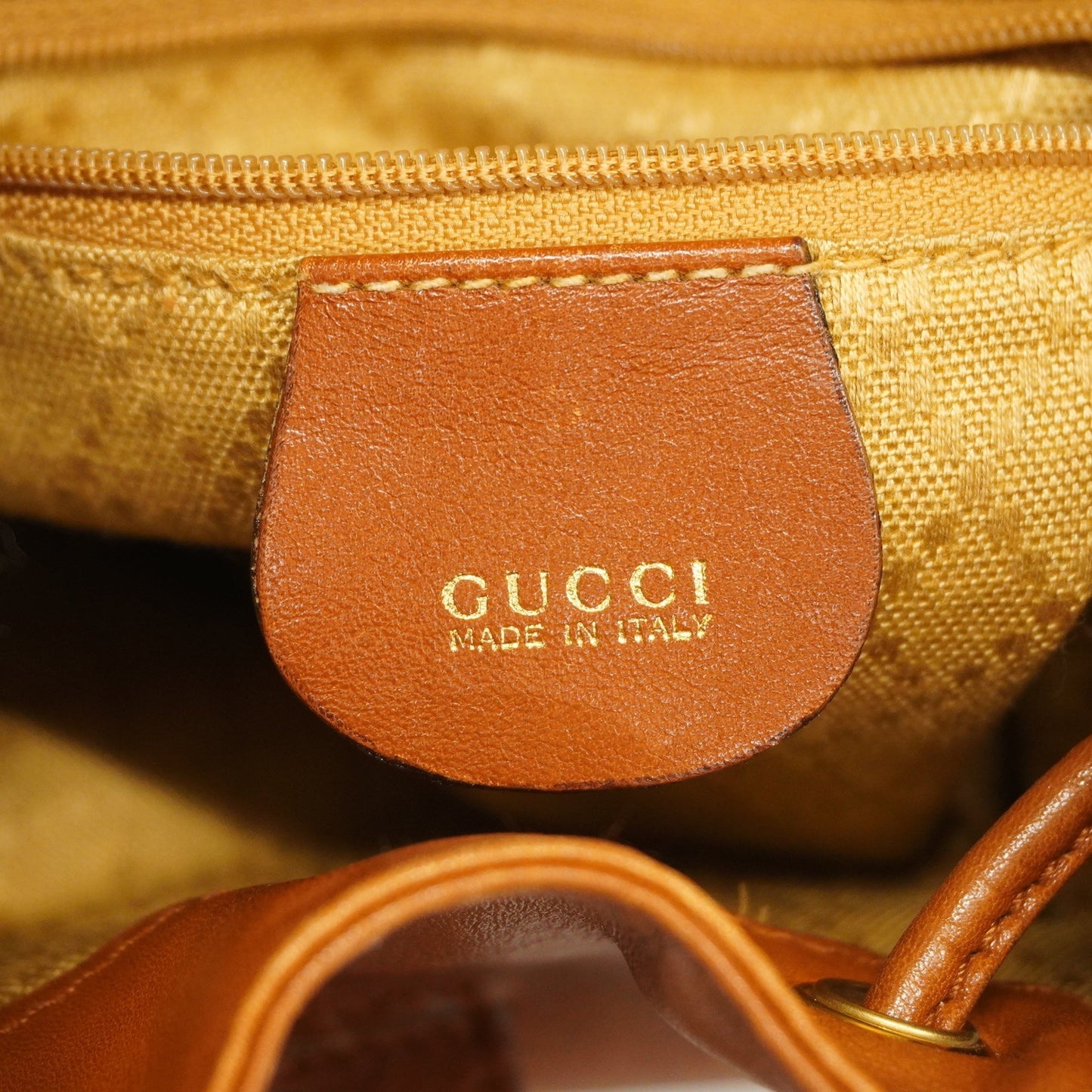 GUCCI Bamboo Rucksack 003 1705 0030 Women's Leather Backpack Brown