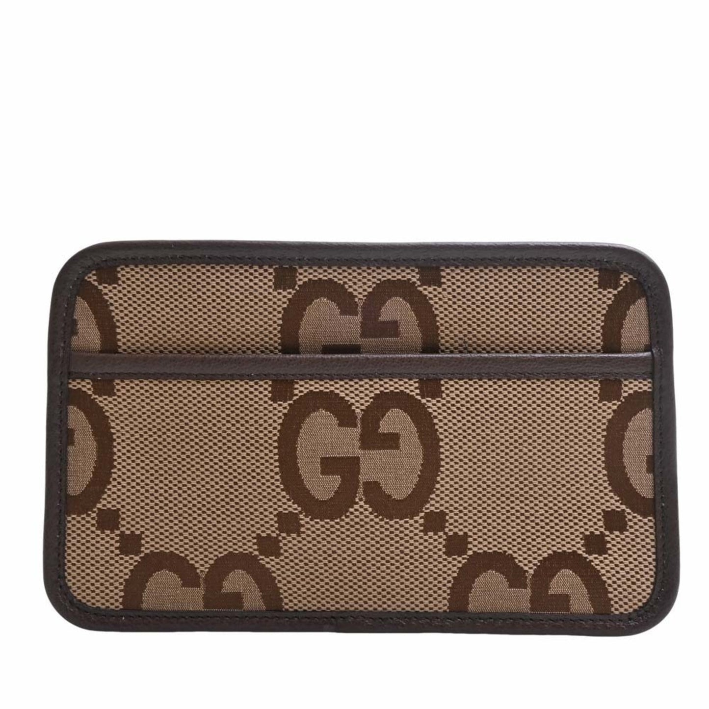 GUCCI Jumbo GG Canvas Mini Bag Shoulder 696075 Beige/Brown Women's