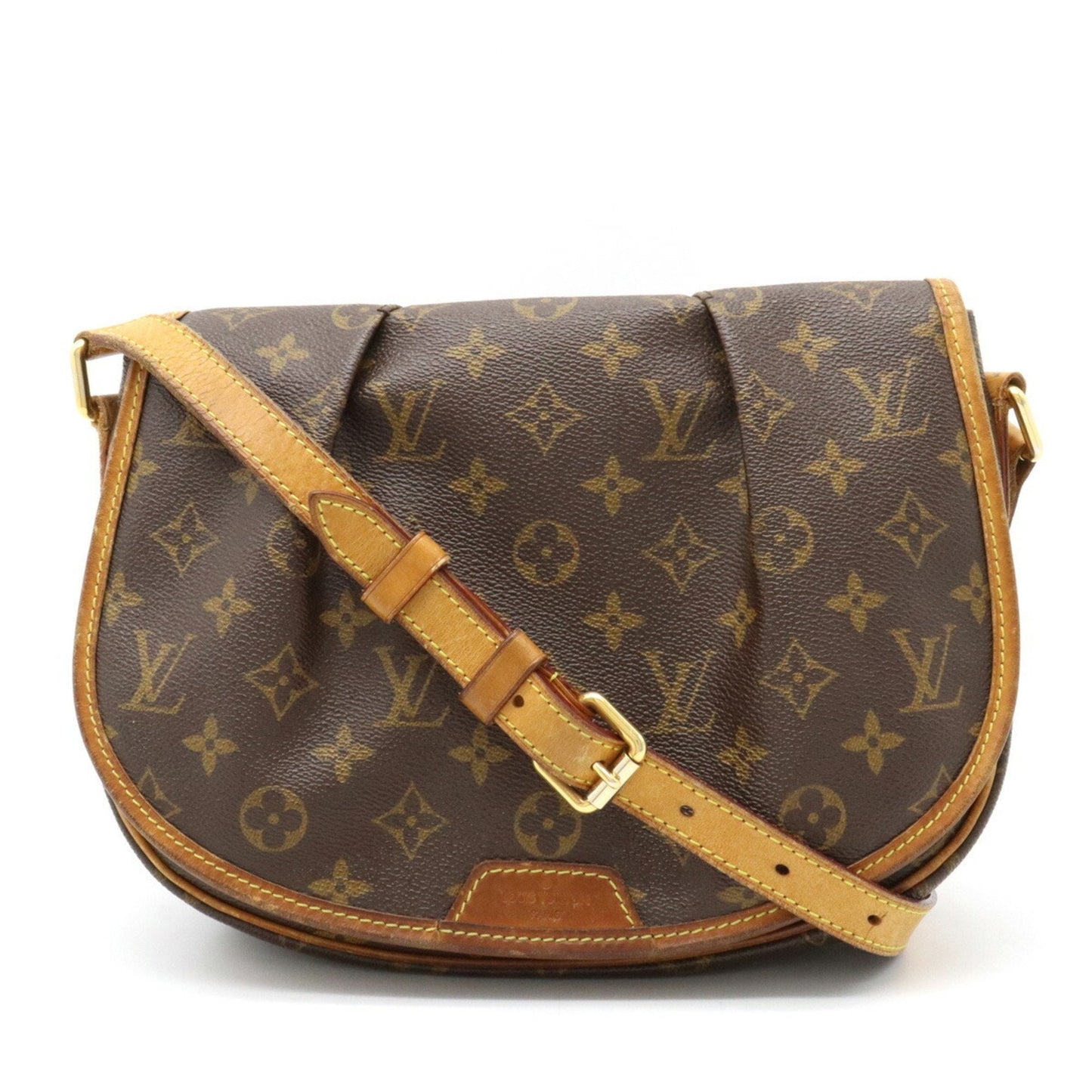 LOUIS VUITTON Monogram Menilmontan PM Shoulder Bag M40474