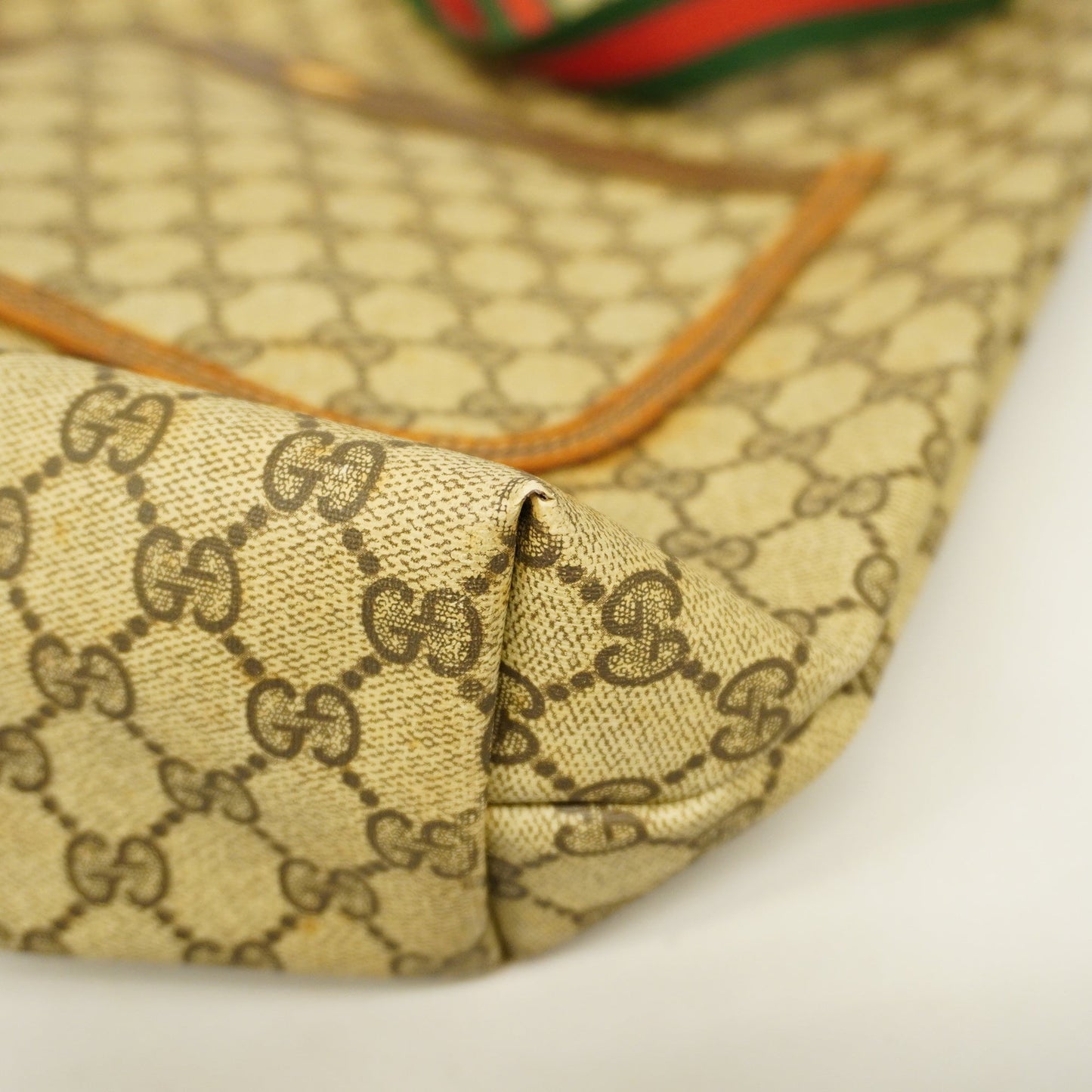 Gucci Sherry Line Tote Bag Women's GG Supreme Tote Bag Beige
