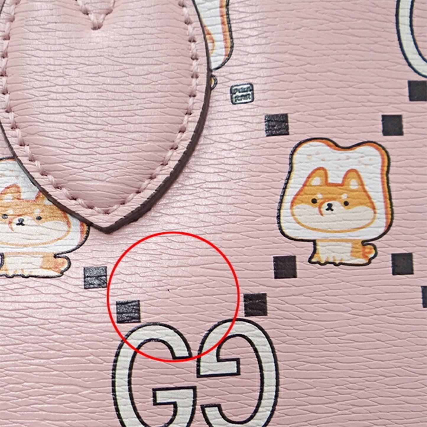 GUCCI Bag Women's Tote Leather Pikarar Pink 726762 Animal