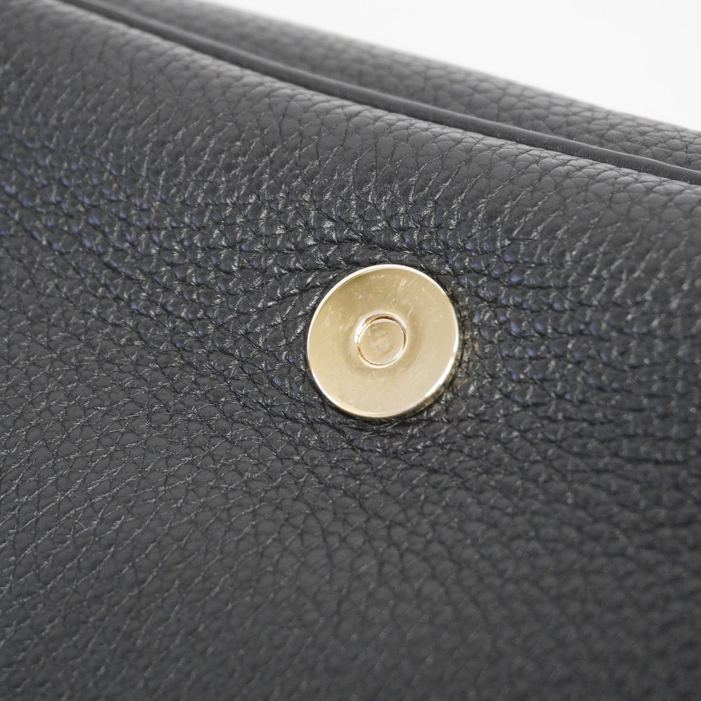 GUCCIAuth Soho Shoulder Bag 536224 Women's Leather Shoulder Bag Black
