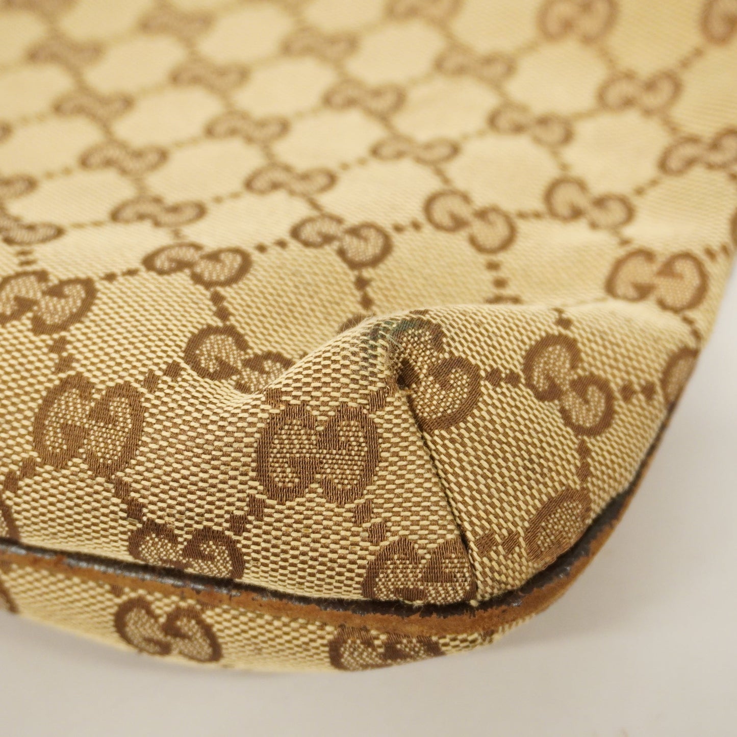 GUCCI GG Canvas Shoulder Bag 122793 Women's Shoulder Bag Beige,Brown
