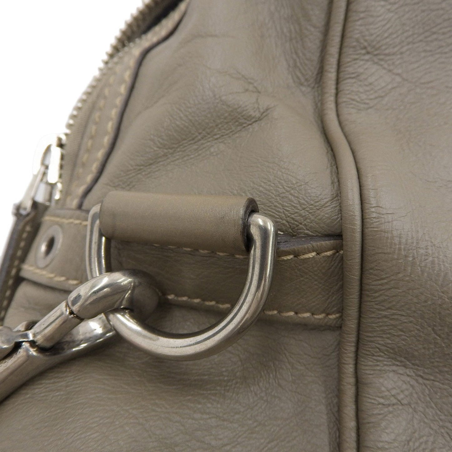 Gucci travel bag duffel leather graige Boston 189681 203998