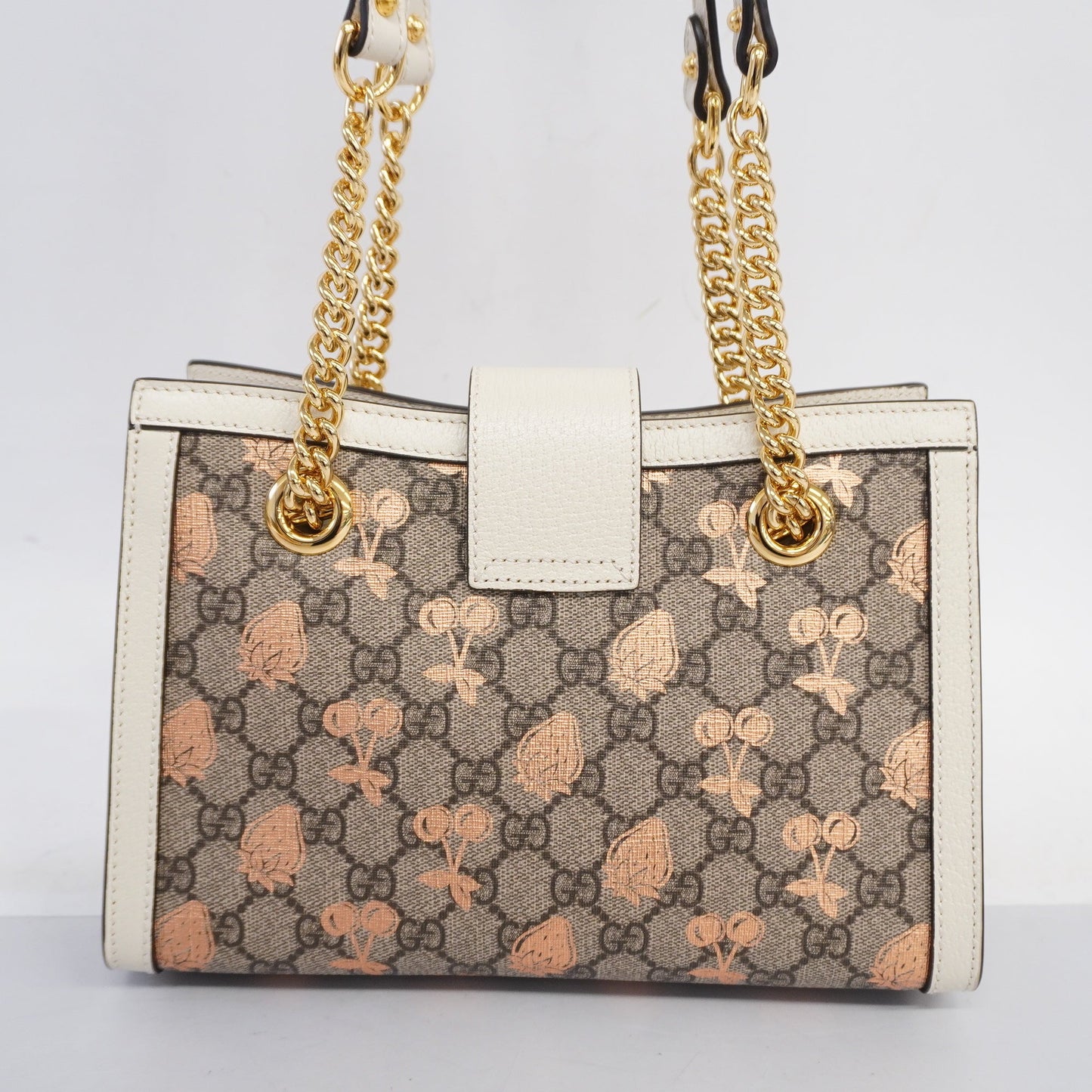 GUCCIAuth Padlock Shoulder Bag 498156 Women's GG Supreme,Leather Shoulder Bag