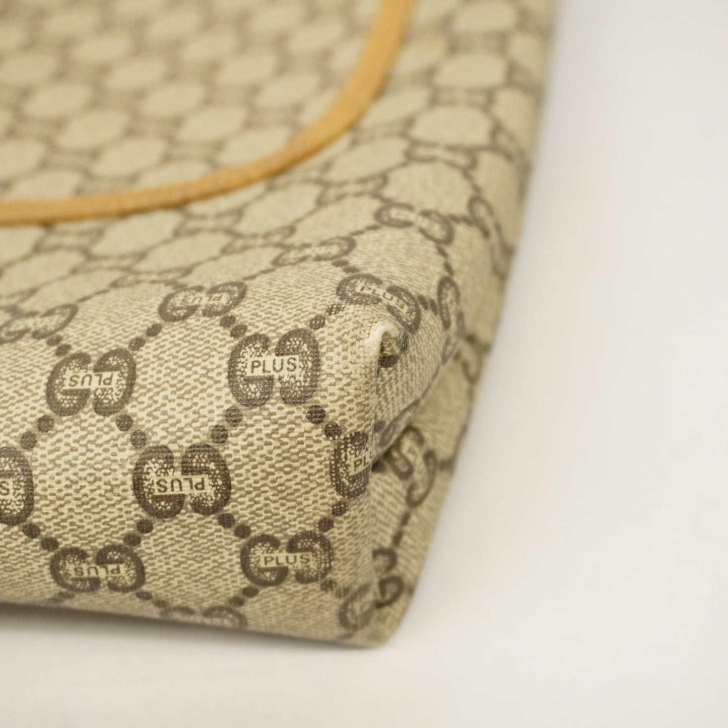 Gucci Plus Women's PVC,Leather Tote Bag Beige