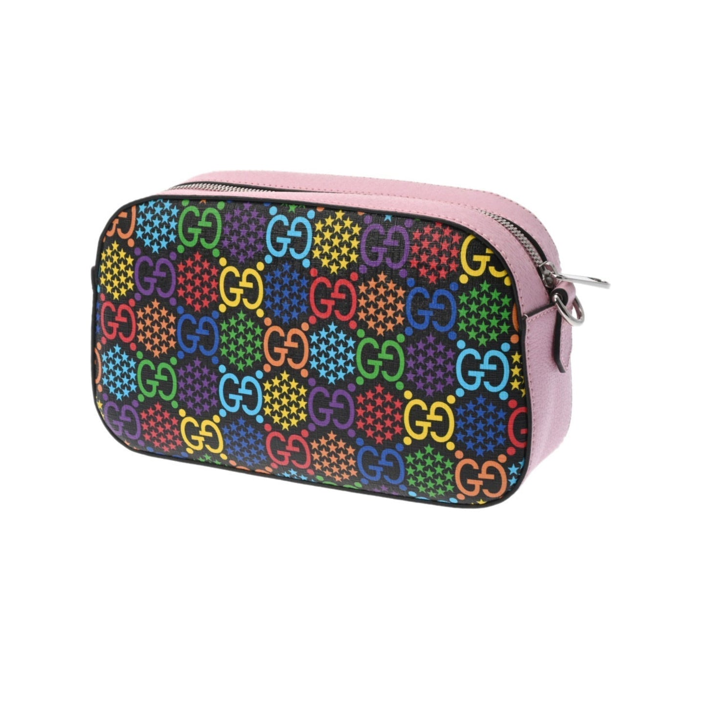 GUCCI GG Psychedelic Pink/Multicolor 574886 Women's PVC Shoulder Bag