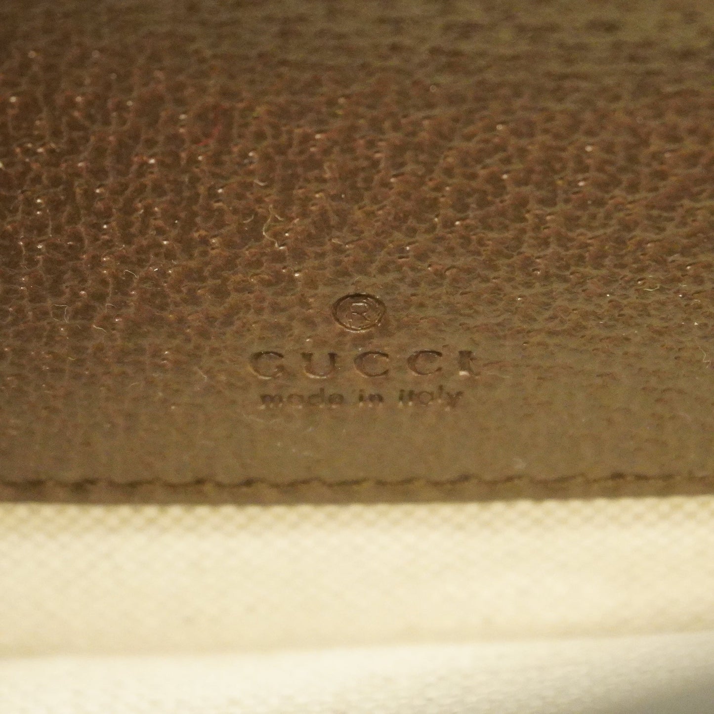 Gucci Sherry Line Jumbo GG 699438 Women's Canvas Shoulder Bag Beige