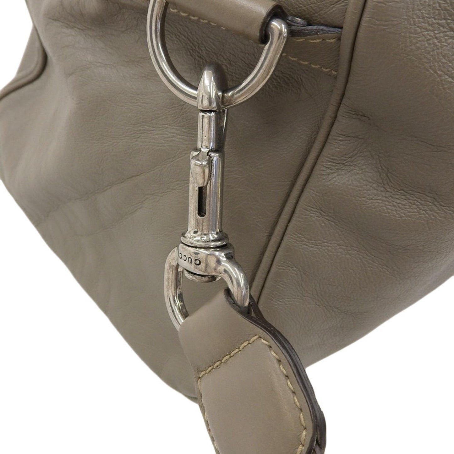 Gucci travel bag duffel leather graige Boston 189681 203998