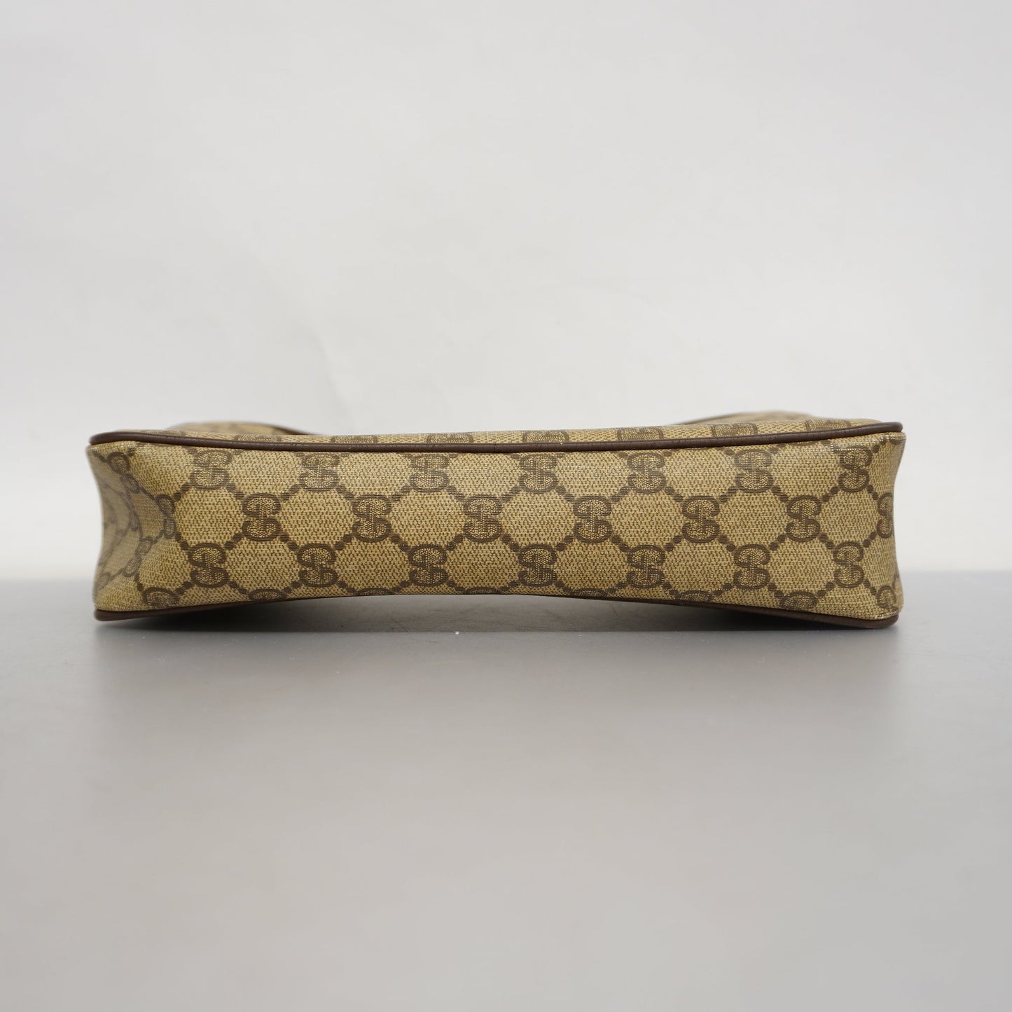Gucci Clutch Bag 89.01.044 Women's GG Supreme Clutch Bag Beige,Brown
