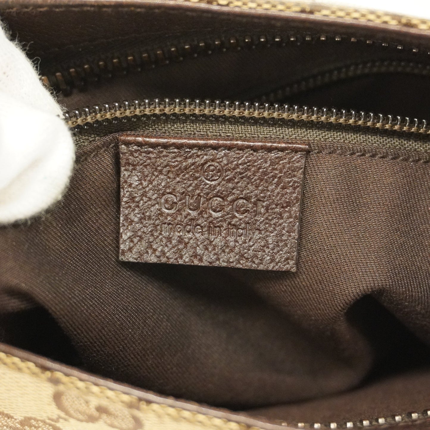 GUCCI GG Canvas Shoulder Bag 122793 Women's Shoulder Bag Beige,Brown