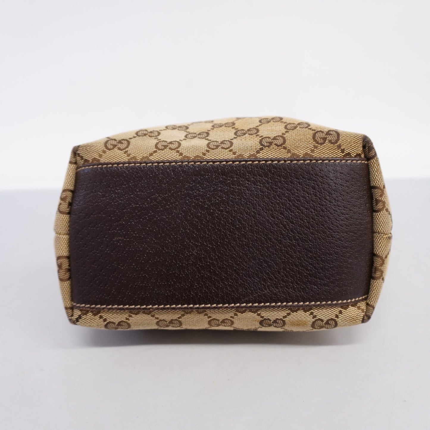 Gucci 153361 Women's GG Canvas Tote Bag Beige,Brown