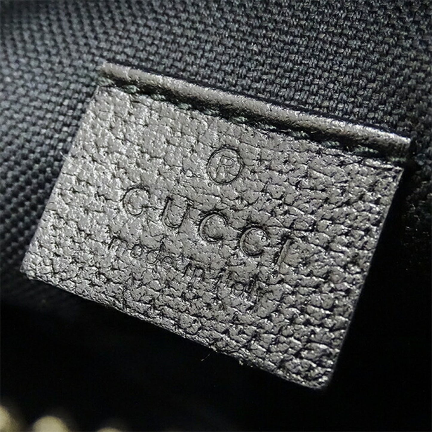 GUCCI bag ladies men's psychedelic shoulder black multicolor 598103