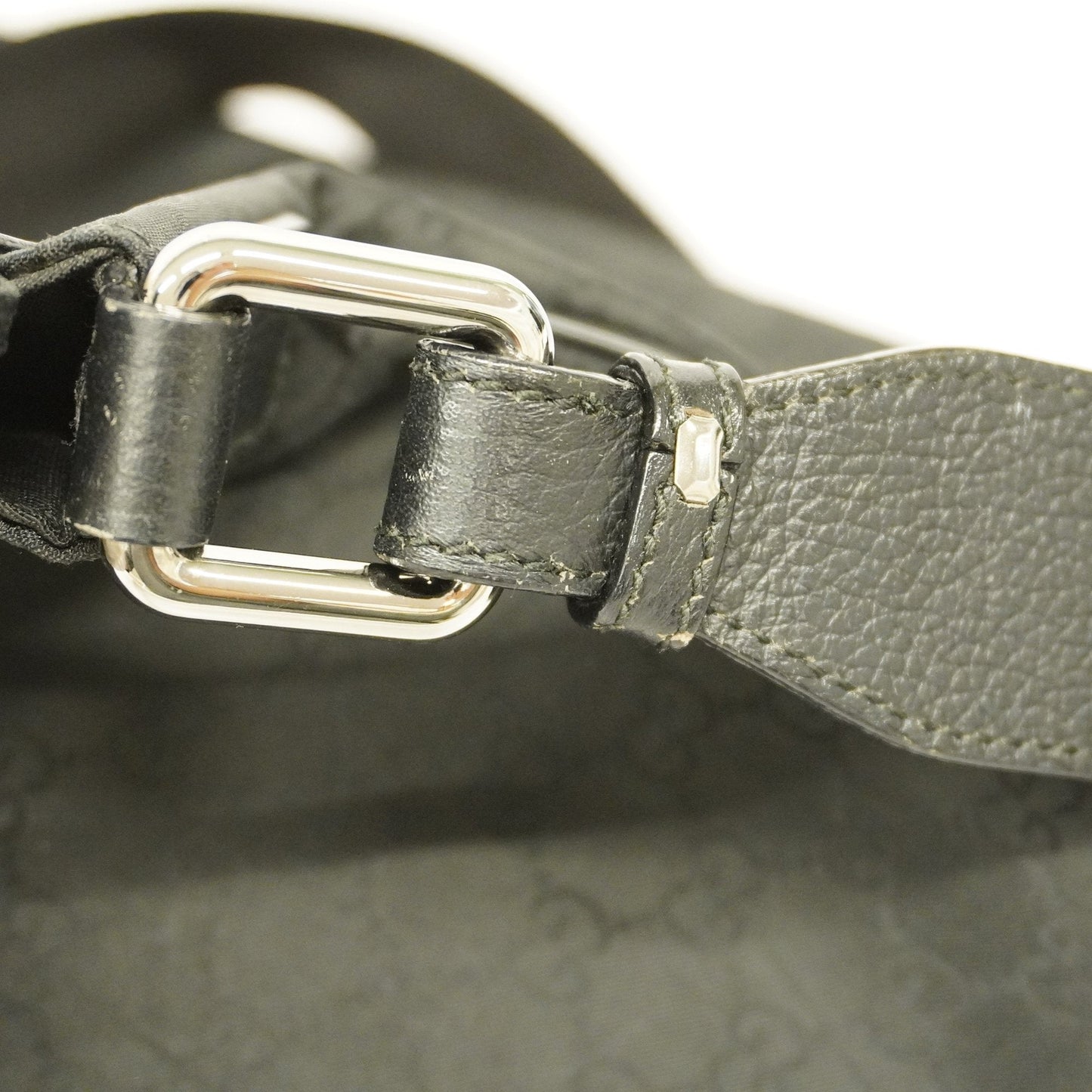 Gucci Shoulder Bag GG Nylon 190628 Women's Nylon,Leather Shoulder Bag Black