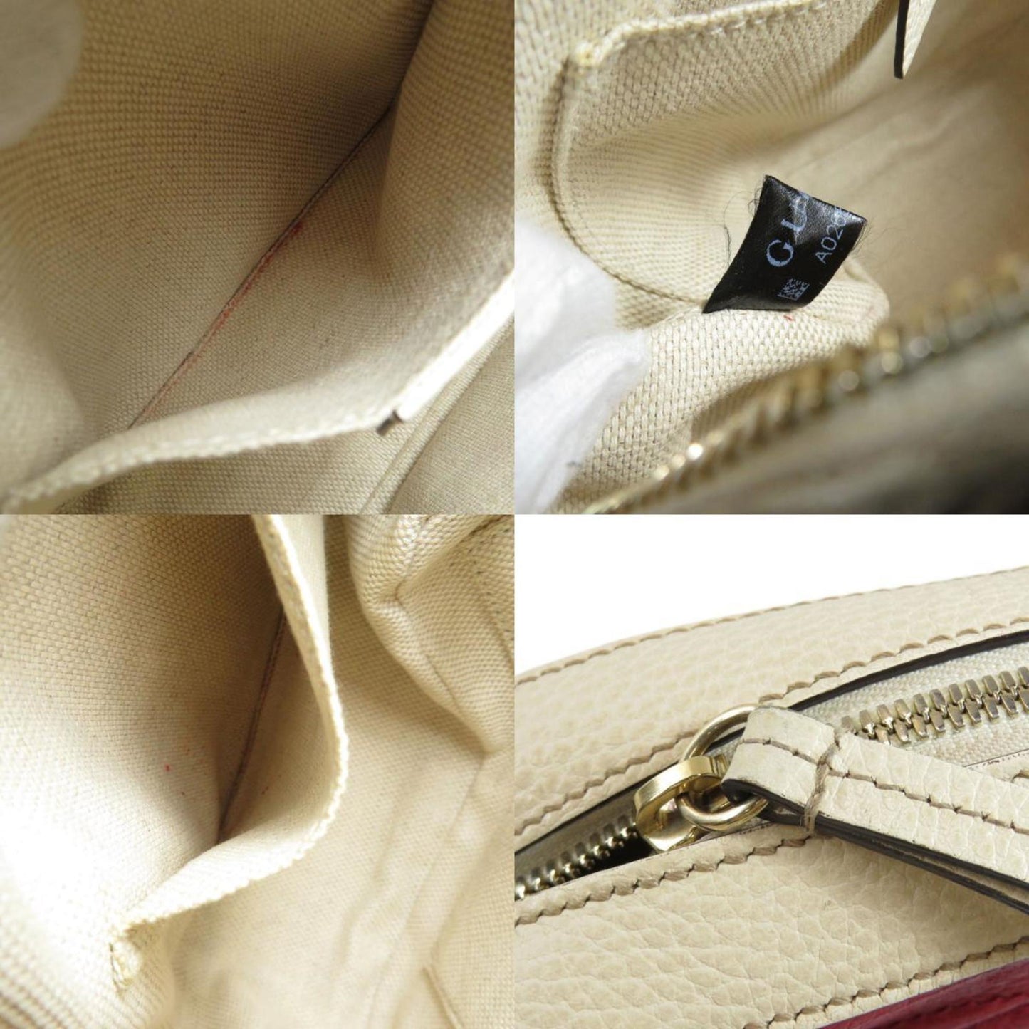 Gucci 431567 Soho Interlocking G Shoulder Bag Leather Ladies