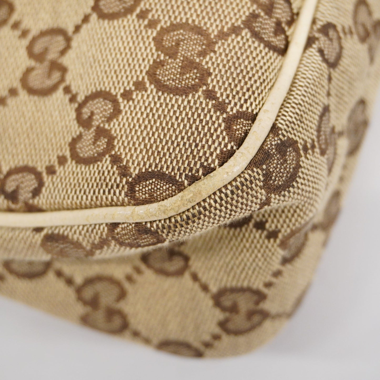 Gucci GG Canvas HandBag 121023 Women's HandBag Beige,Ivory