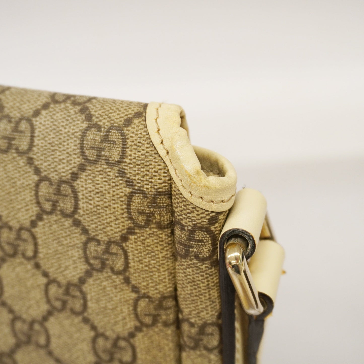 Gucci Shoulder Bag 223666 Women's GG Supreme Shoulder Bag Beige,Ivory