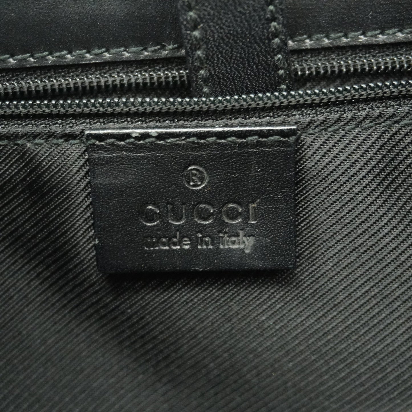 Gucci Jackie HandBag 002 1065 Women's GG Canvas Black