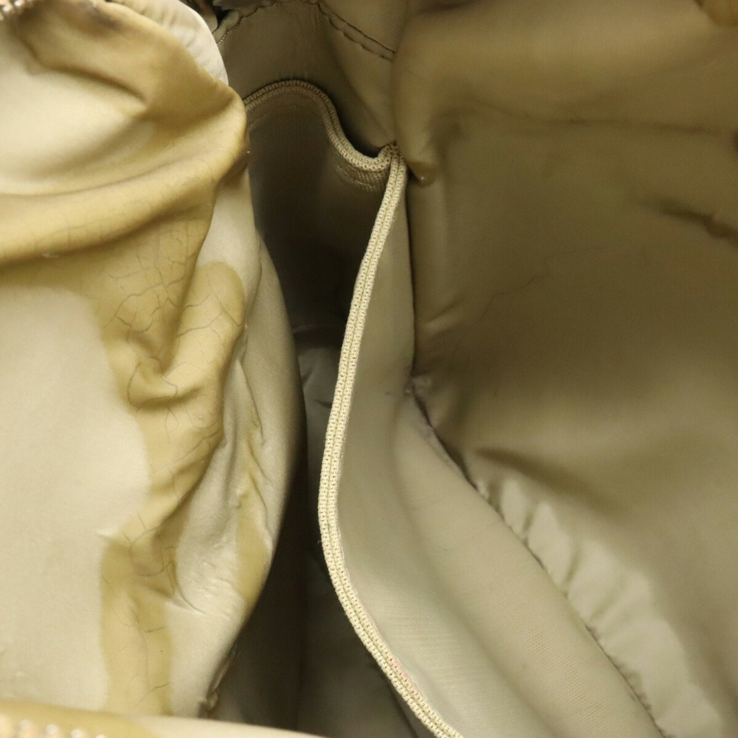 LOUIS VUITTON Damiergeant Citadin Shoulder Bag Canvas Tail Khaki M93040