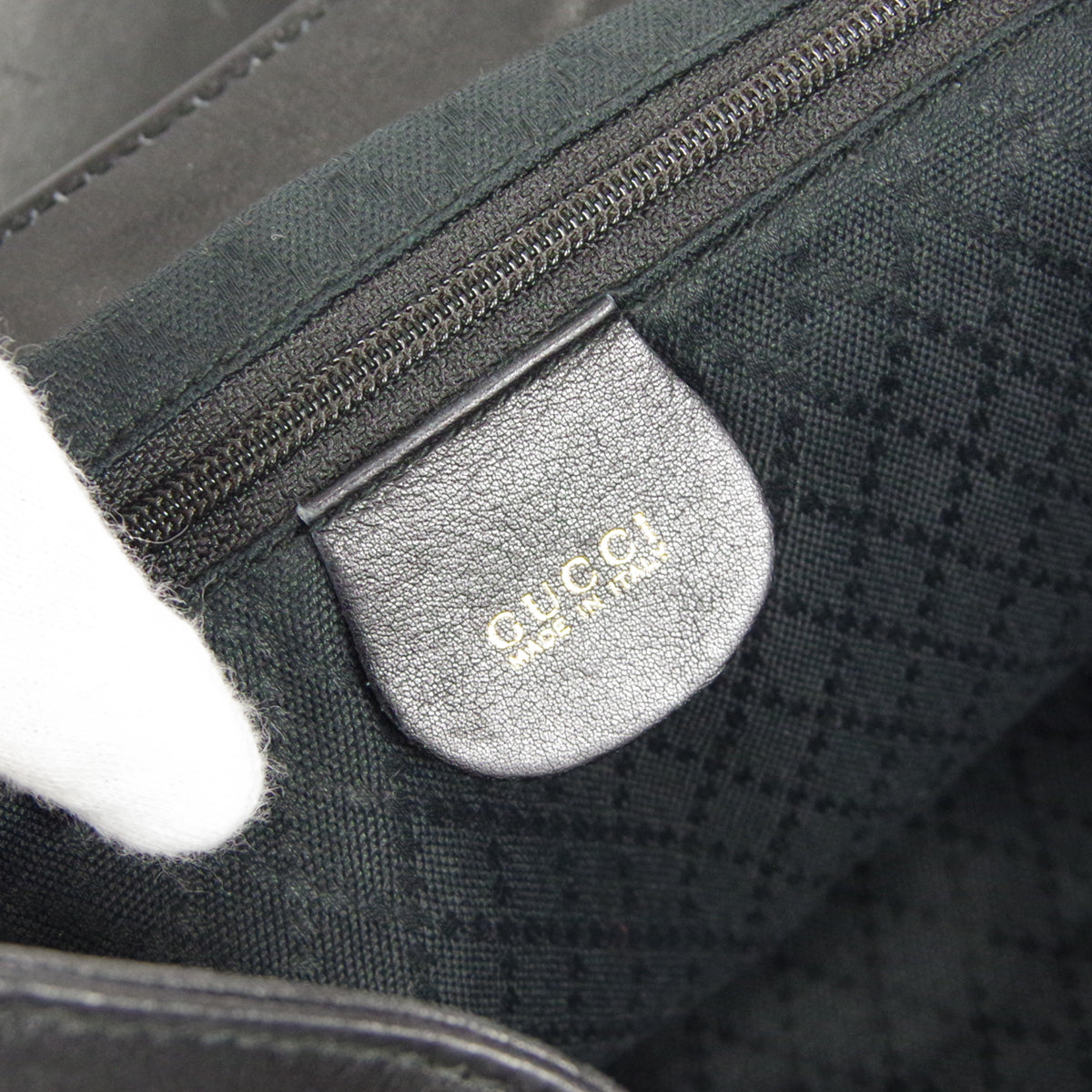 Gucci Bamboo Backpack Black 58083