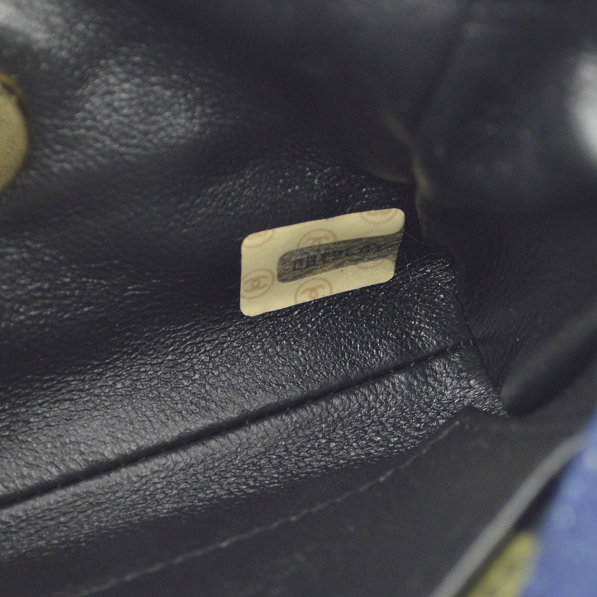 Chanel 1989-1991 Denim Straight Flap Shoulder Bag