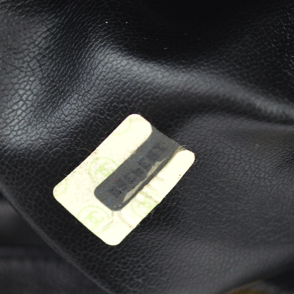 Chanel 1989-1991 Black Lambskin Bucket Shoulder Bag