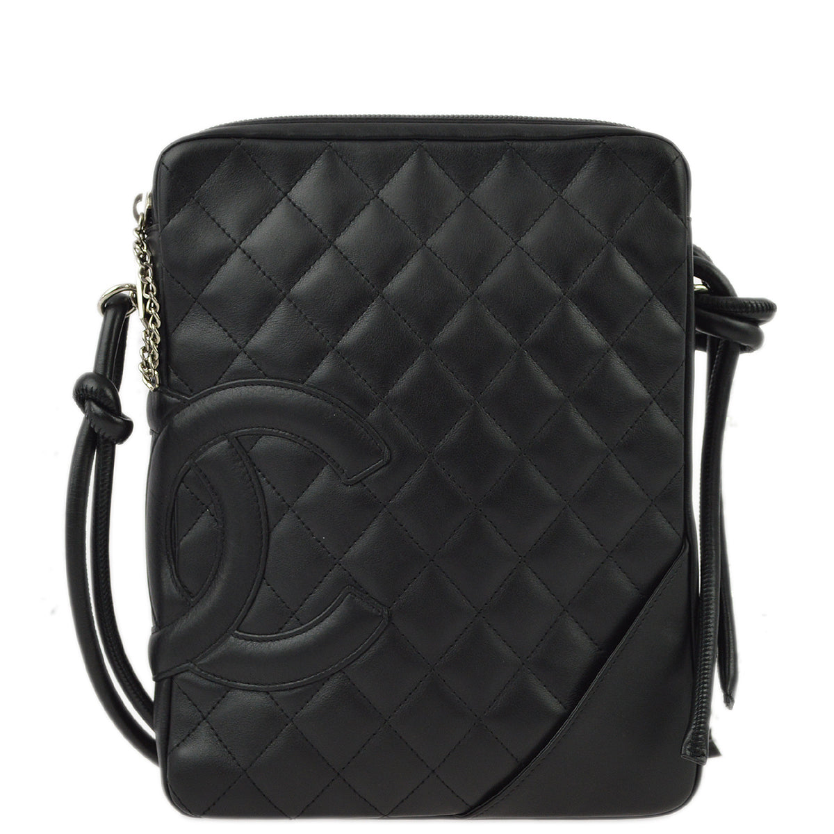 Chanel 2004-2005 Calfskin Cambon Ligne Shoulder Bag
