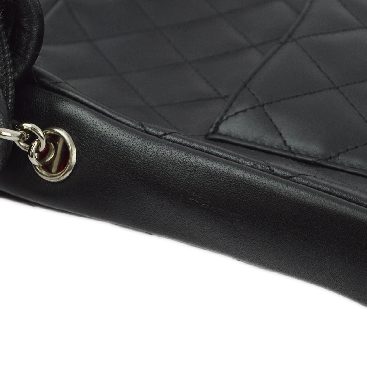 Chanel 2004-2005 Calfskin Cambon Ligne Shoulder Bag