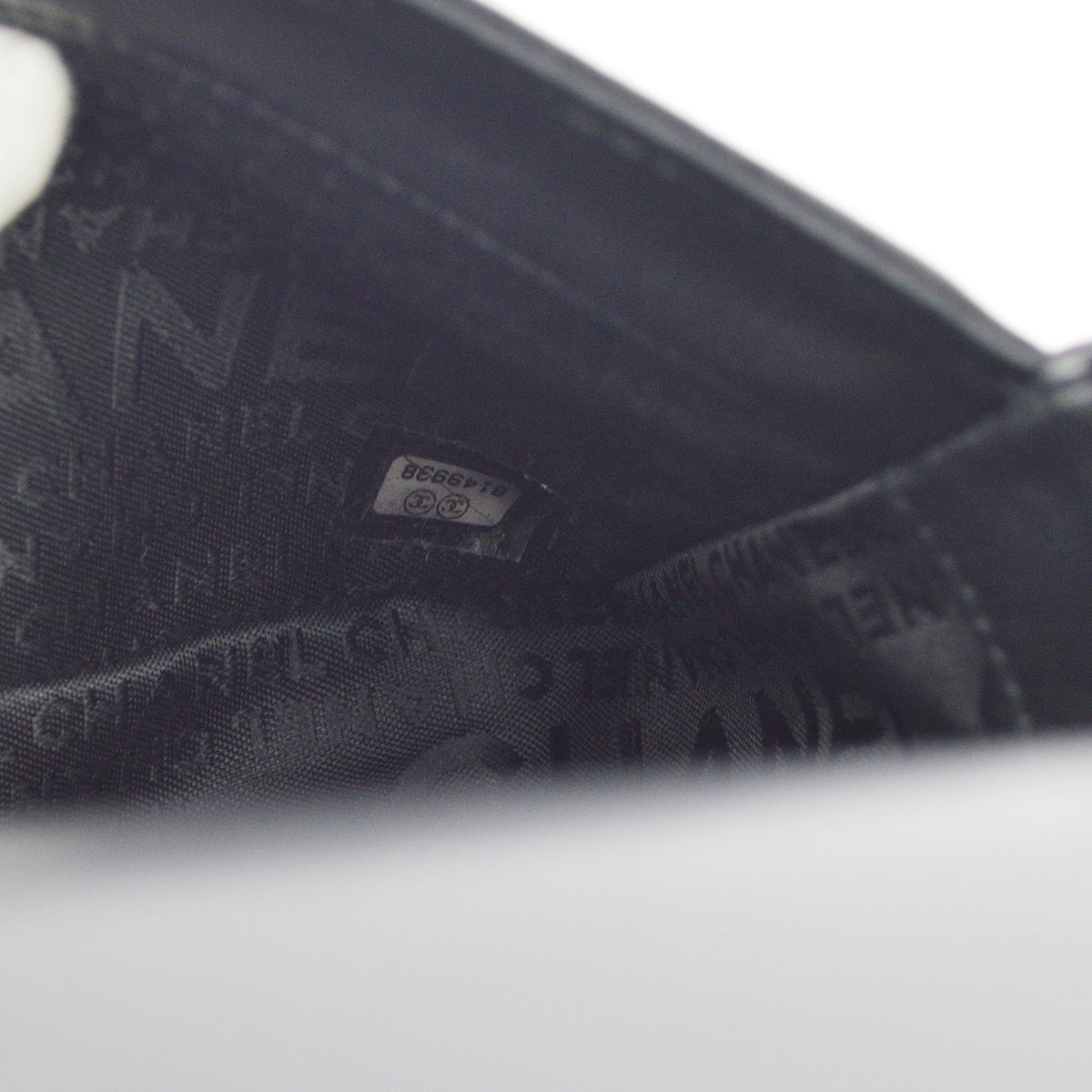 Chanel 2003-2004 Black Lambskin Choco Bar Shoulder Bag