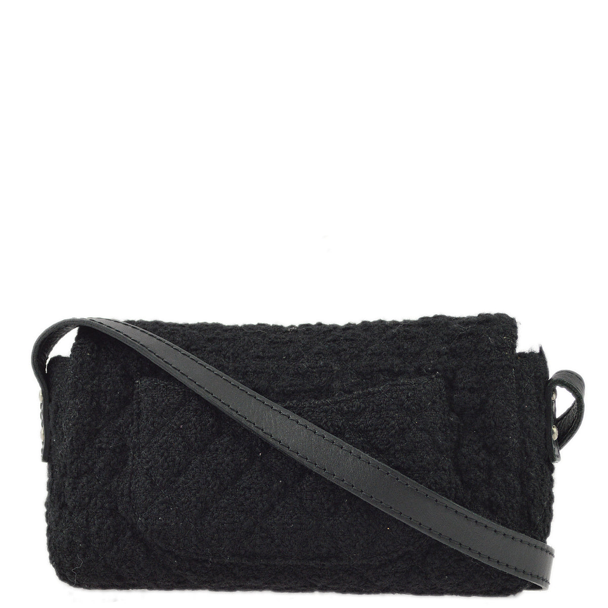 Chanel 2009-2010 Tweed Mademoiselle Lock Shoulder Bag
