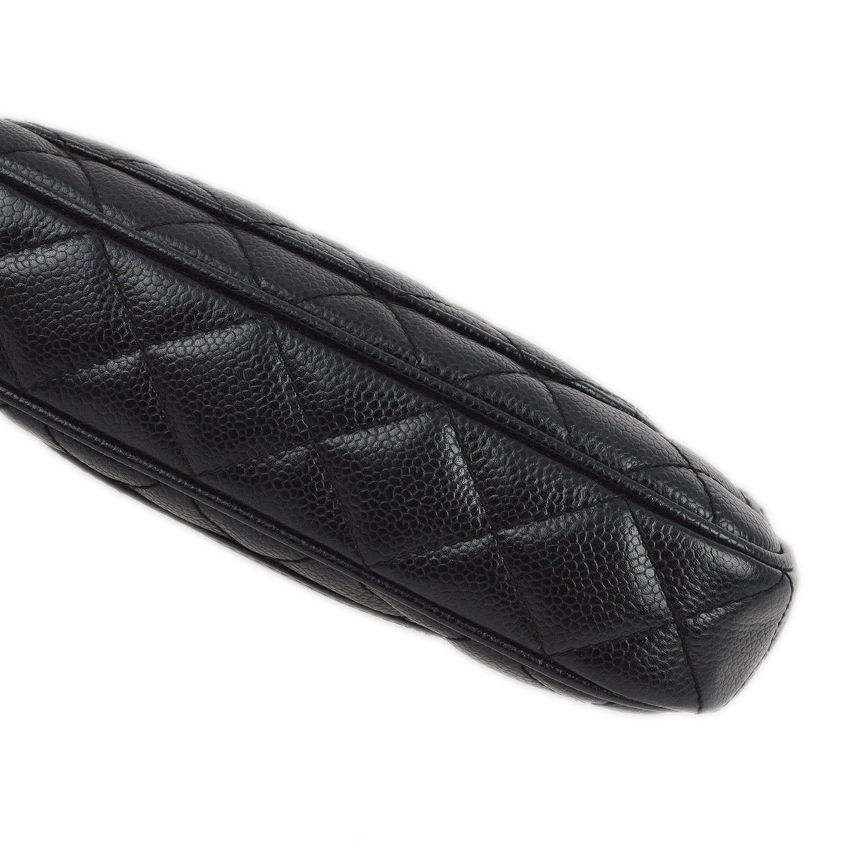 Chanel 2001-2003 Black Caviar Shoulder Bag