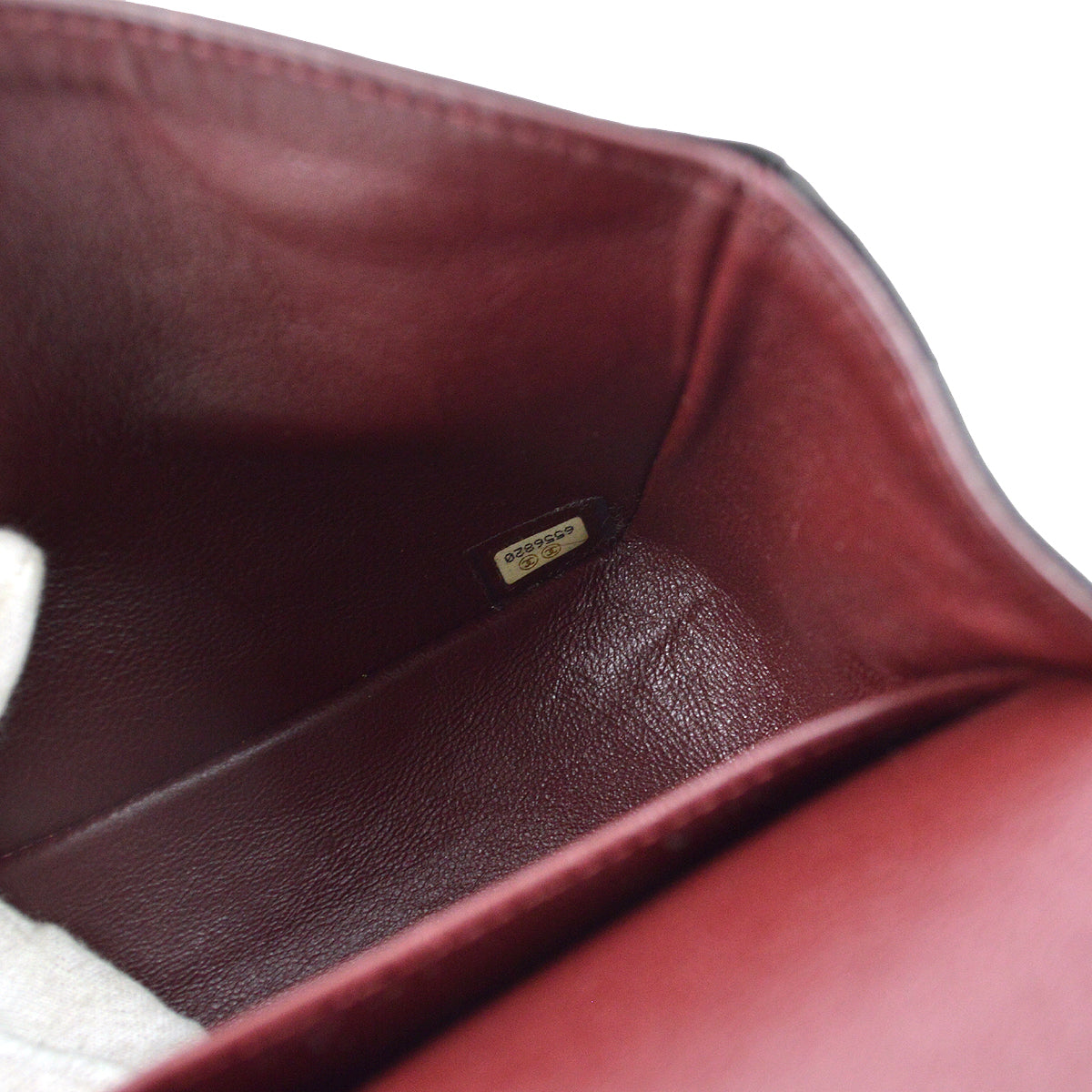 Chanel 2000-2001 Black Lambskin Small Classic Double Flap Shoulder Bag